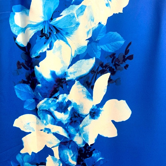 Jacques Vert Royal Blue Dress (petite) - Picture 3 of 4